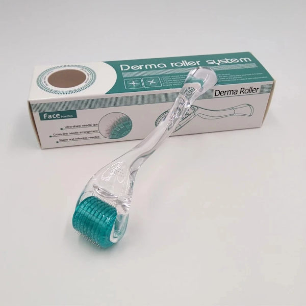 Bästa kvalitet Microblading Rostfritt Stål 192 Äkta Nål Hud Omvårdnad Roller Rynkla Exfoliering Reparation Föryngring Smink Verktyg