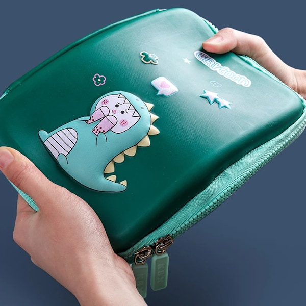 Creative Blyant Etuier Tegnefilm Søde Pen Tasker Kawaii Etuier Lynlås Blyant Etuier