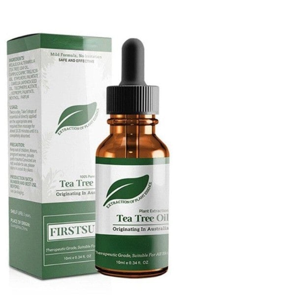 Natural Tea Tree Oil Fuktkräm Ansikte Kropp Hud För Kvinnor Hårvård Doft Aromaterapi Ren Massage Eterisk Olja