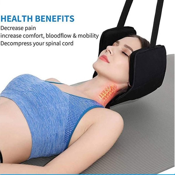 Nakke Traction Massager cervicales For å redusere nakke smerter lindring avslapning