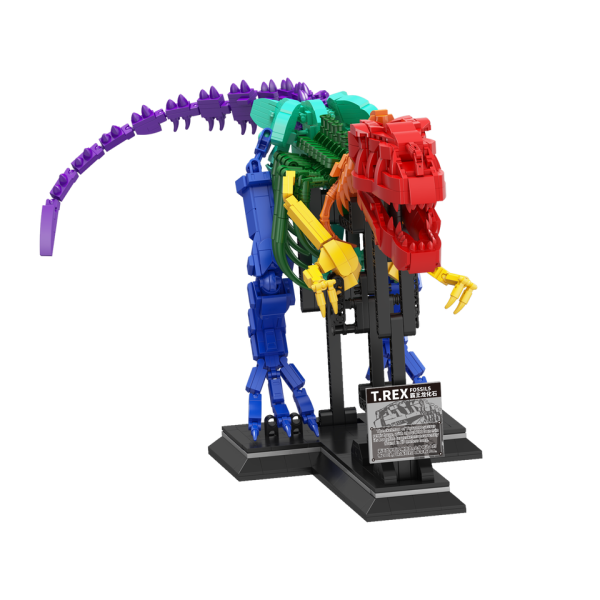 Jurassic Dinosaurs Boilding Blocks Indominus Rex DIY Tyrannosaurus Action Figuuri Malleja Lapset lelut