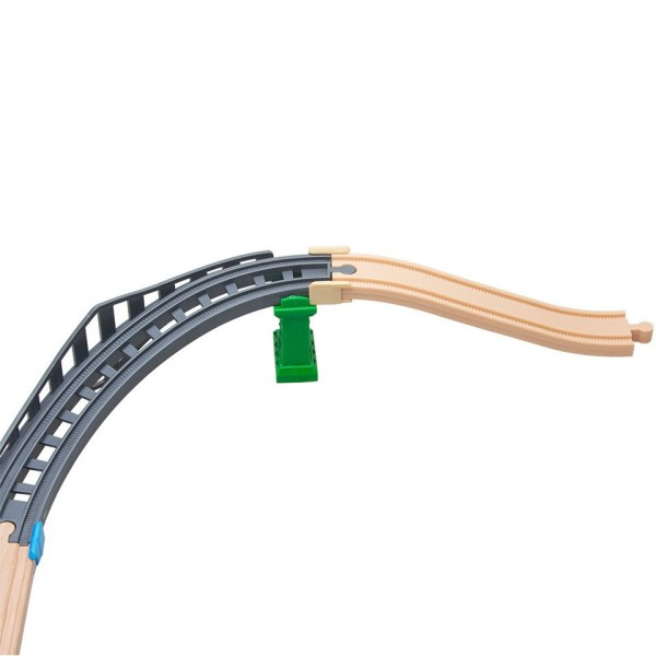 Tre Binne Tilbehør Plast Rampe Binne Overgang Kurve Elektrisk Jernbane S Binner Fit All Merker Tre Binne Leker