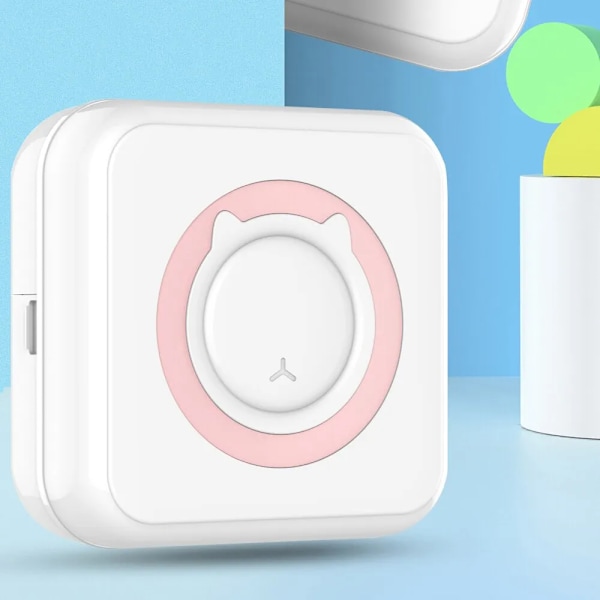 Mini Printer Bærbar Termisk Klistermærker Papir Blækløs Bluetooth Trådløs Impresora Android IOS Portable Etiket Printer
