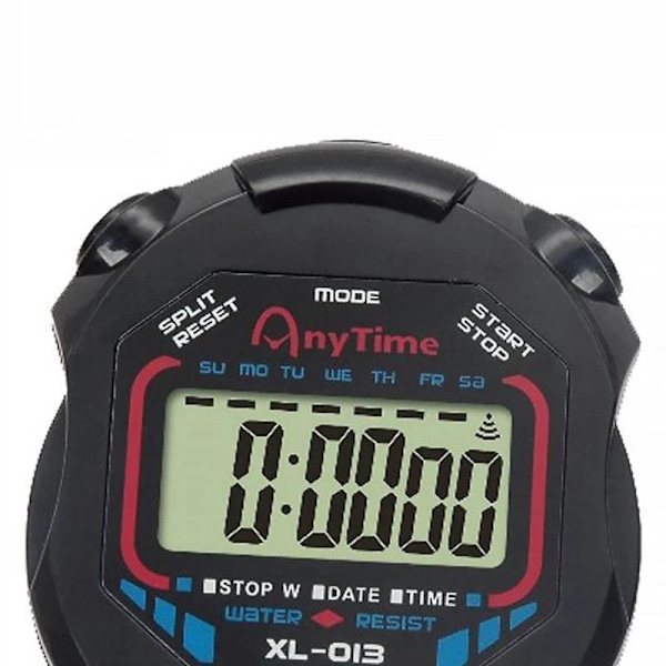 Vattentät Kronometer Handhållen Ficka Stoppur Professionell Digital Sport Stoppur LCD Timer Stopp Klocka Timer Verktyg