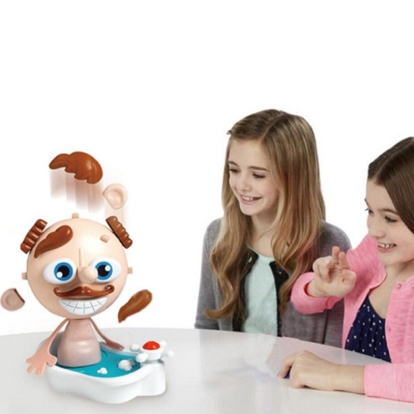 Hauska naama taistelu iso taistelu nopea vanhempi-lapsi interaktiivinen pöytä pelit lelut perhe bile peli