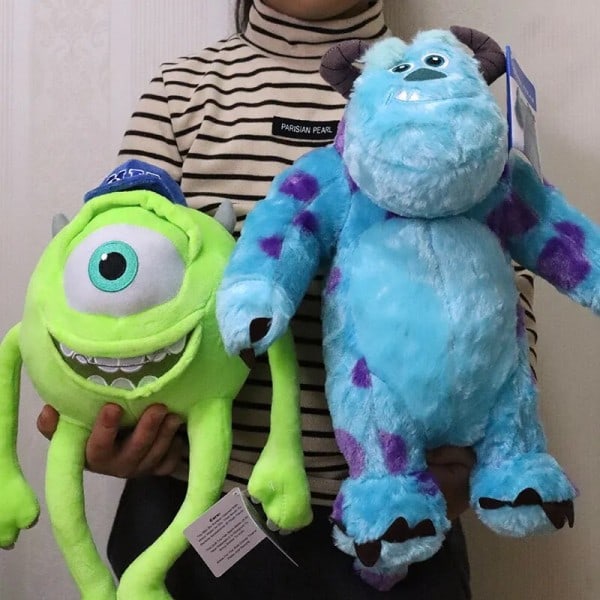 Kawaii Sulley Mike Monsters Universitet Udstoppede Plys Dyr Legetøjssæt