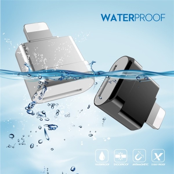 Mini Micro SD TF Card Reader Adapter for iOS 12 Above System External OTG Memory Card Reader