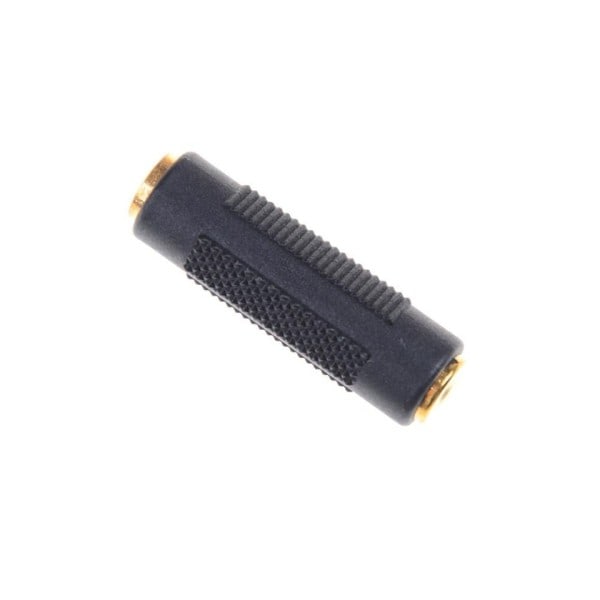 Kulta pinnoitettu 3,5 mm naaras 3,5 mm naaras liitin stereo liitin sovitin
