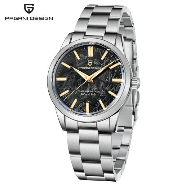 Herre Quartz ure TMI VH31 Luksus Business Top Sapphire 316L rustfrit stål ur