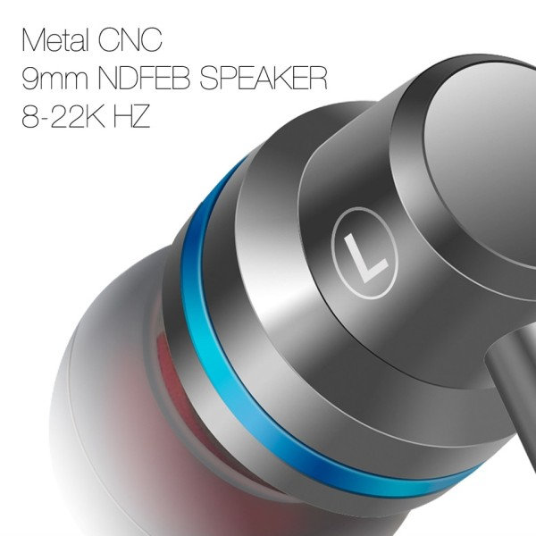 Puhelin Stereo basso kuulokkeet metalli langallinen kuuloke hifi kuulokkeet mikrofoni