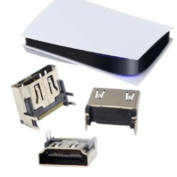 PS5 HDMI Socket Port Grensesnitt Erstatning For Play Station 5 Konnektor Kompatibel Socket