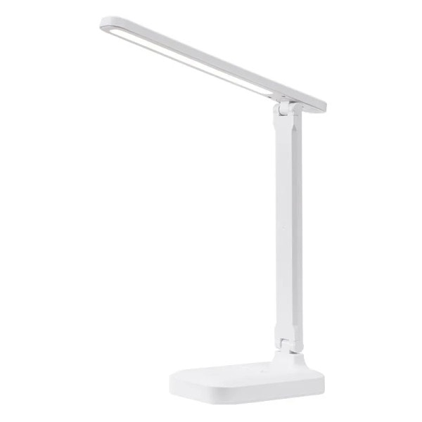 Sammenleggbar bord lampe øyebeskyttelse touch dimmbar LED lampe student hybel soverom lese USB oppladbar bord lampe