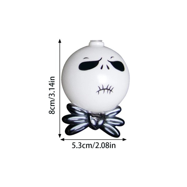LED String Lys Bærbar LED Lampe Ghost Festival Fest Trick Trick Or Treat Dekorativ Happy Halloween Fest