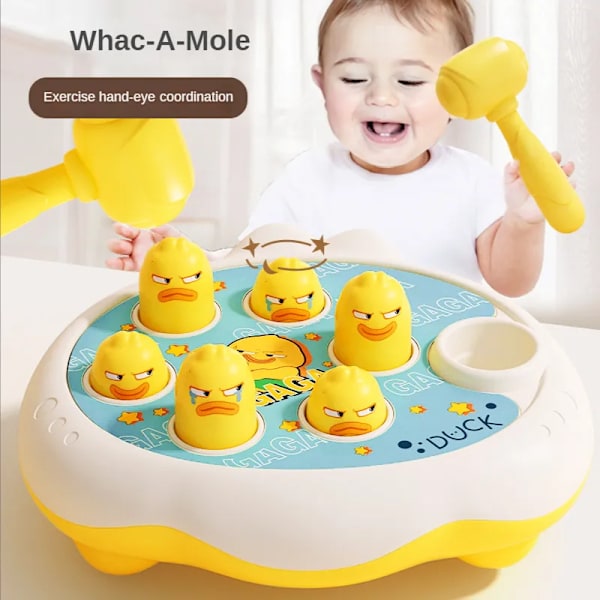 Sarjakuva Whac-A-Määre Vauvan lelut Taapero Koulutus  Syntymäpäivä Lahja Eläin teema Knocking peli