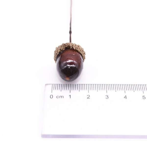 Konstgjord frukt ekollon mini skum falsk nötter  tall kottar grönsaker bär blommor