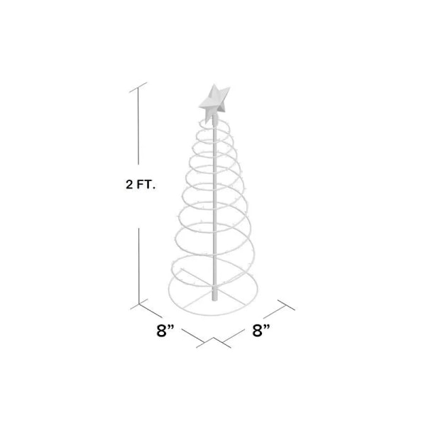 Sol Jule Tre Lys Utendørs Hage Stativ Hage LED Ground Lampe Snor