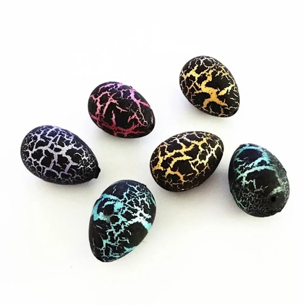 10 bitar Magic Dinosaurie Ägg Kläcker i vatten Växande Dinosaurie Ägg