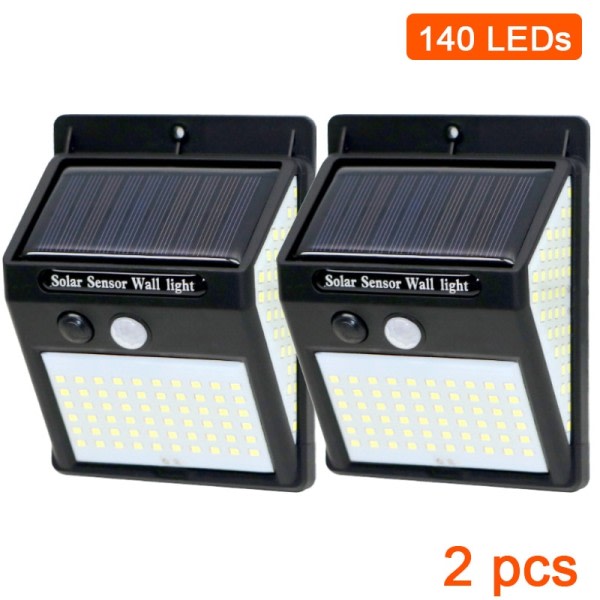 PIR Bevægelse Sensor Sollys kontrol Solar Energi Gade lampe Gard Sti Hjem Have Solar Strøm Induktion Væg Lys
