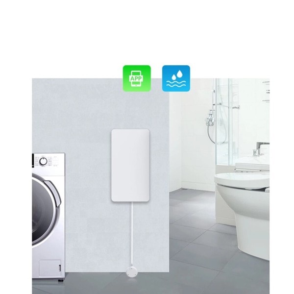 Wifi/Zigbee Vand Lækage Alarm Uafhængig WIFI Vand Lækage Sensor Detektor