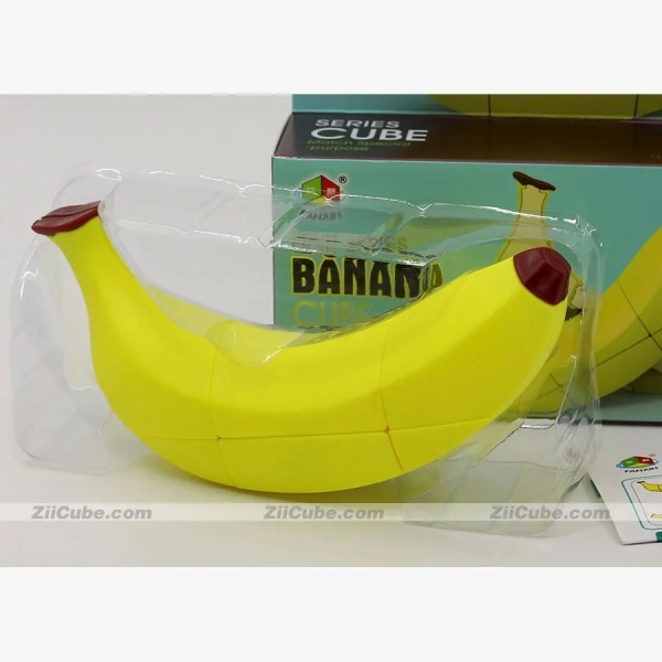 Banaani kuutiot 2x2x3 epätasainen erityinen söpö muoto lelu