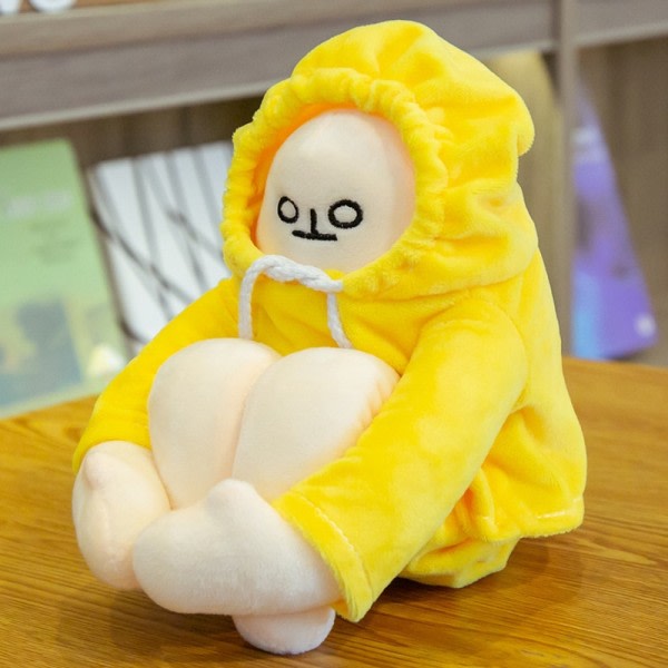 36 cm Morsomme Dukker Gul Banan Mann Plysj Leker Populært Anime Fregne Dukker for barn