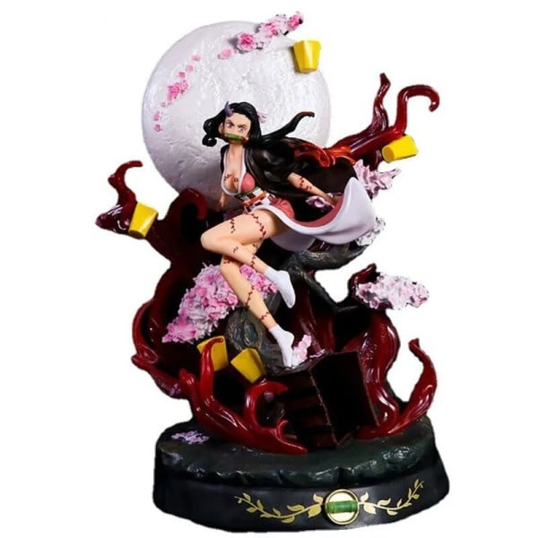 31 cm Kamado Nezuko GK Staty Vuxen Demon Action PVC Modell Samlarobjekt Barn's leksaker