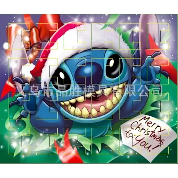 Jul Advent kalender Disney Mickey armband Jul nedräkning kalender