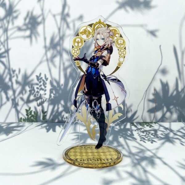 Genshin Impact Stand Akryl Spil Figur Xiao Hutao Raiden Shogun Zhongli Cosplay Model