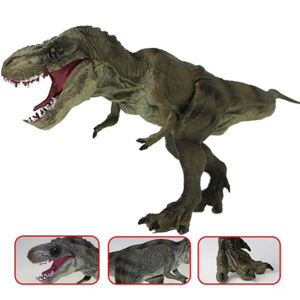 Jurassic World Park Tyrannosaurus Rex Dinosaur Modell Leker Dyr Plast Pvc Action Figur Leetøy