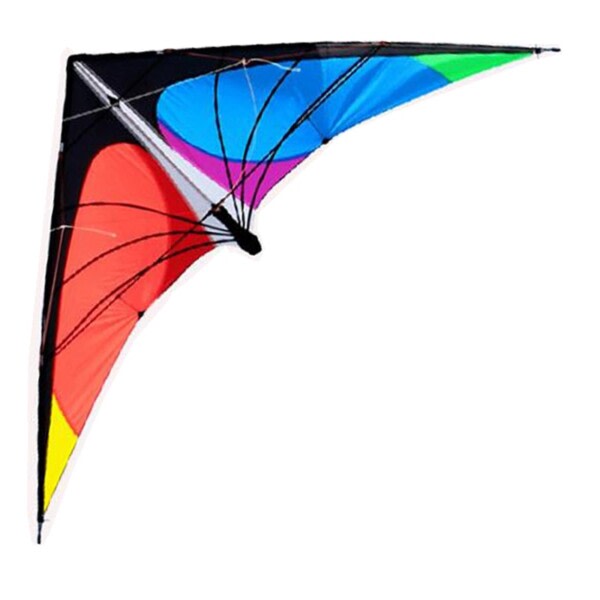 1,8m Power Professional Dual Line Stunt Kite Med Handtag Och Line Bra Flying Factory Outlet