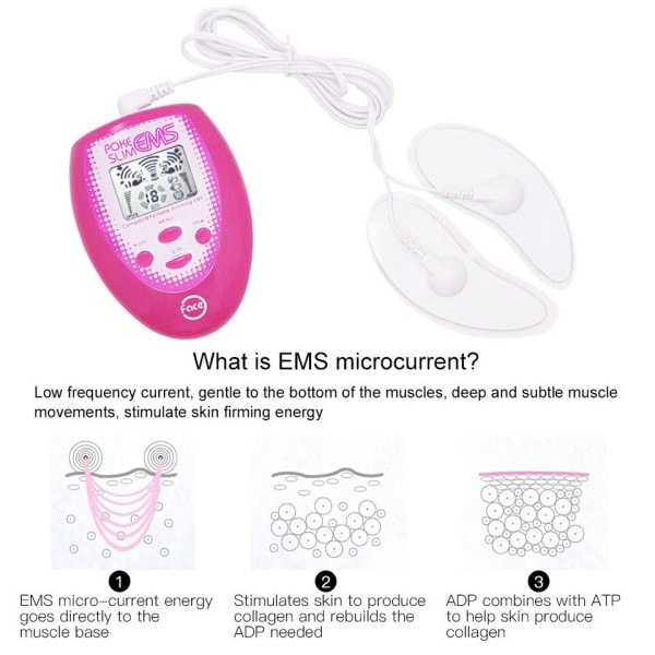 Ansigtsløftning maskine ansigtsbehandling muskelstimulator V ansigt slankende motionist EMS massager