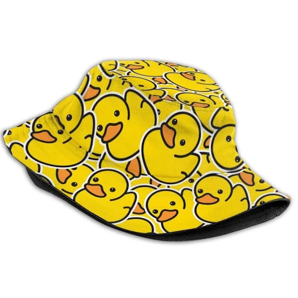Sommer Sol Hat Vendbar Gul And Spand Hat