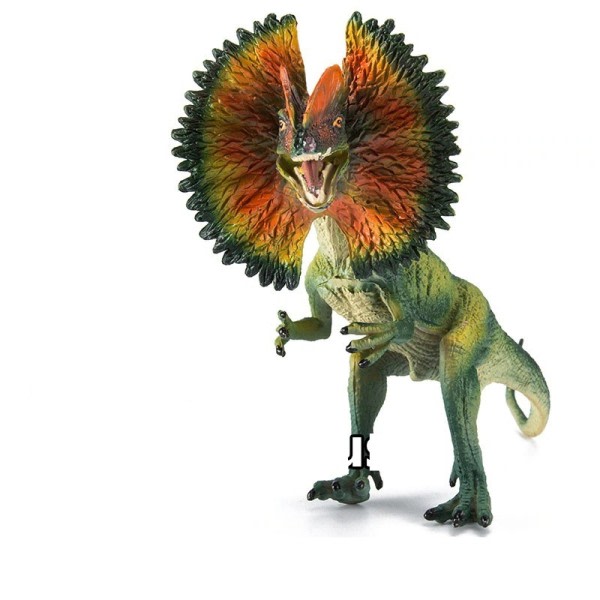 Jurassic World Simulering Dinosaur Toy Solid Velociraptor & Dilophosaurus Boy Toys