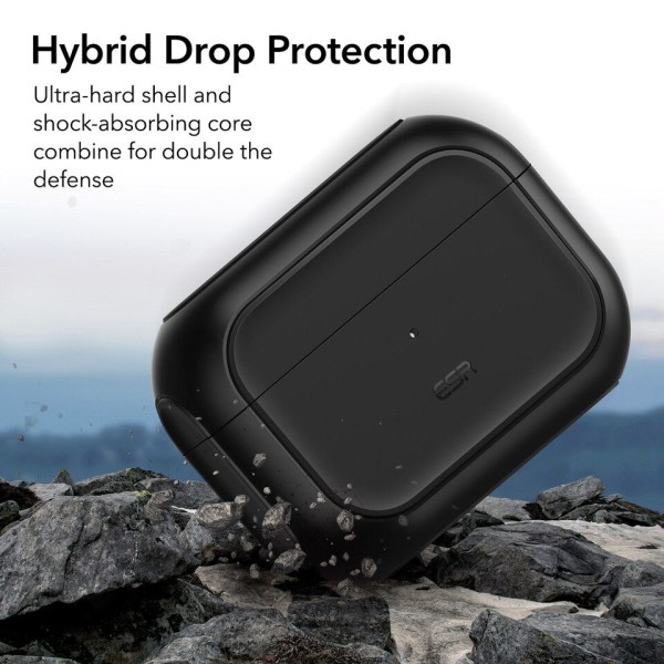 AirPods Pro 2 Case with HaloLock  for AirPods Pro 2022 MagSafe Case for funda Airpods Pro Hybrid Drop Protection Deksel