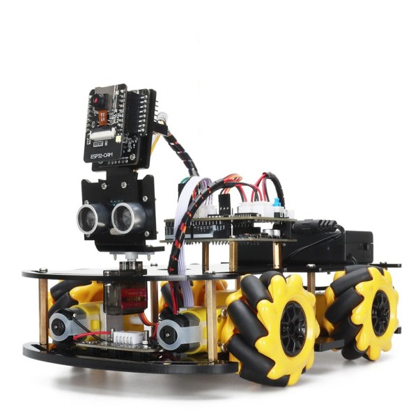 Robot Starter Kit For Arduino Programmering med Kamera og koder Læring Utvikle