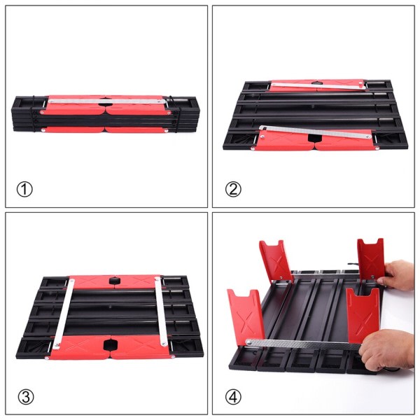 Camping Mini Bärbar Hoppfällbar Bord för Utomhus Picknick Grillning Turer Servis Ultra Lätt hopfällbar Dator Säng skrivbord