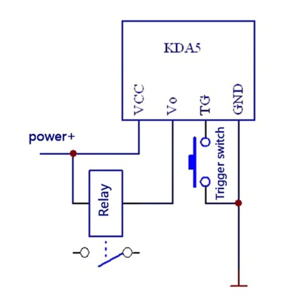 1st 3V-18V DC Bistable Flip-flop Spärr Switch Krets Modul Knapp Trigger Strömav minne