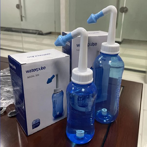 500ml Näsa Rengöring Nasal Irrigator Nasal Svätt Neti Pot Undvik Allergisk rinit Sinusit Kur För Vuxen Barn