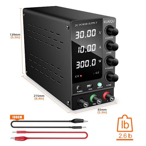 Laboratorie Strøm forsyning 120V Justerbar Spenning Regulator