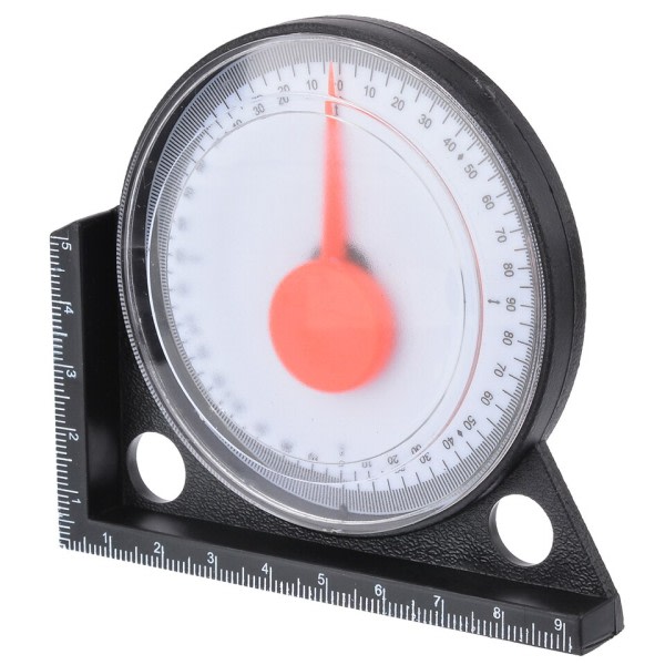 1 st Mätning Lutningsmätare Lutning Vinkel Finder Protractor Tilt Nivå Meter Klinometer Mätare Mätning Verktyg