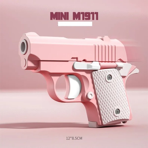 Mini 1911 Barn'S Toy Gun 3D Printing Fidget Toy För Barn Vuxna Stress Lättnad Leksak