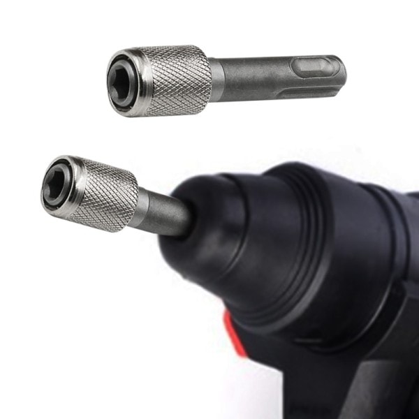 Elektrisk hammer konvertering koblingsstang hylse SDS  rundt skaft til sekskant omformer slag bor hode adapter verktøy