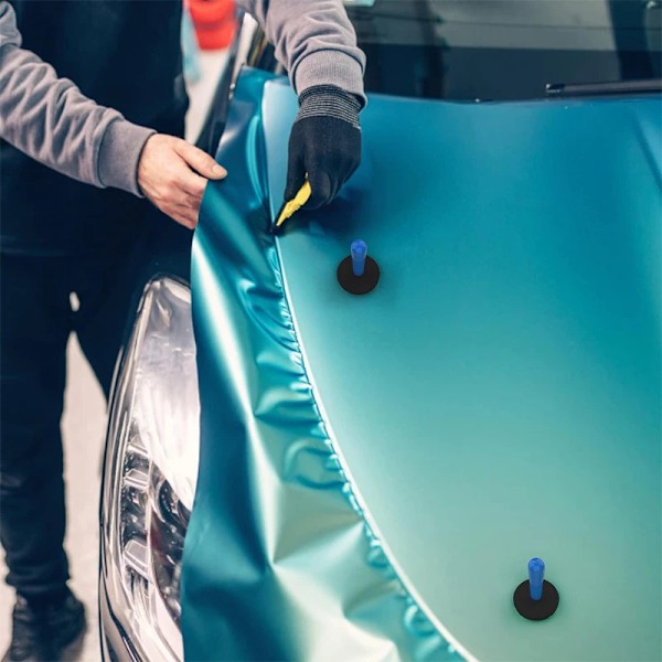 Vinyl Wrap Verktyg 6 bitar Bil Wrap Gripper Magneter Hållare för Skylt Vinyl Fönster Toning Bil Inpackning Hållare Stark Magnet