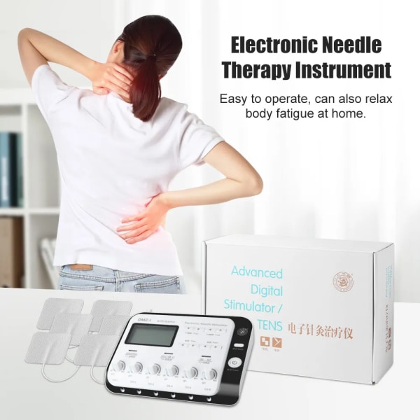 Profesjonell Fysioterapi Elektroakupunktur Massager Kropp TENS Akupunktur Elektrostimulator