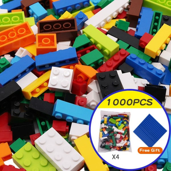 Creative Building Blocks Bulk Sets City Classic Bricks Assembly Brinquedos Educational Lelut