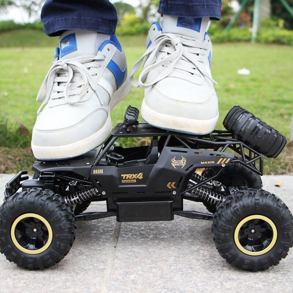 RC bil med led lys 2.4G radio fjernkontroll biler buggy terreng kontroll lastebiler gutter leker