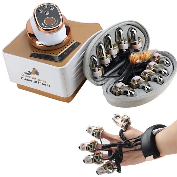Ansiktslyft Kropp Massager Radio Frekvens Mikroström Gyllene Finger RF EMS Skönhet Maskin Verktyg
