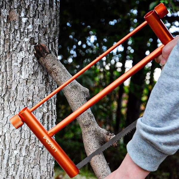 Bärbar vikbar trä såg aluminium legering hand såg