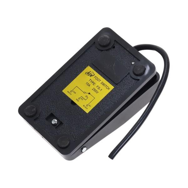Momentary Fot Controller Pedal Switch  Elektrisk Power Footl Switch AC 250V 10A 1 NO 1 NC SPDT