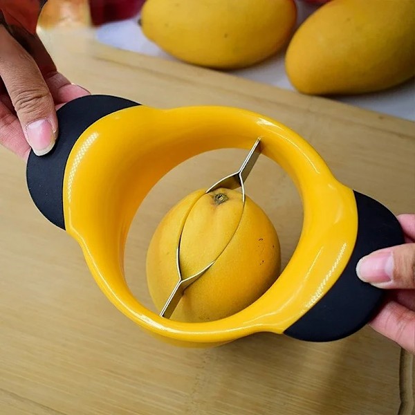 Monitoimi Mango Corer Siver Leikkuri Pitteri Mango Ydin Pit Poistaja Vesimeloni Kuorija Hedelmä Vihannes työkalu